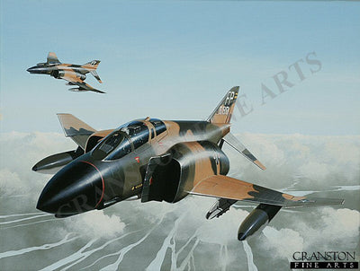 Colonel Robin Olds by Ivan Berryman. [Original Painting]