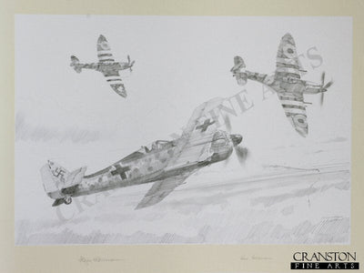 Fw190 by Jason Askew. [Original Drawing]
