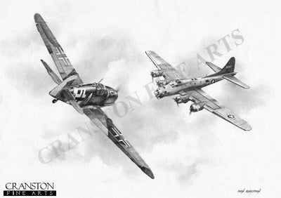 Collision Course by Ivan Berryman. [Original Drawing]