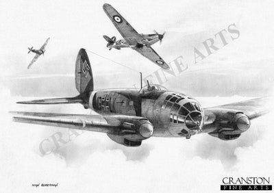 One on the Run by Ivan Berryman. [Original Drawing]