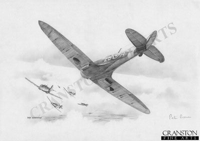 Into the Schwarm by Ivan Berryman. [Original Drawing]