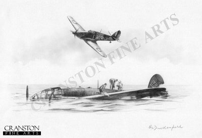 Down and Out by Ivan Berryman. [Original Drawing]