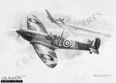 A Quick Despatch by Ivan Berryman. [Original Drawing]