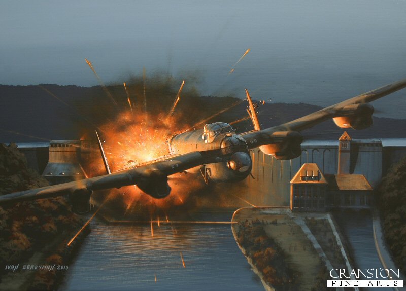 Tragedy at the Eder by Ivan Berryman. [Postcard]