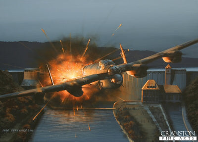 Tragedy at the Eder by Ivan Berryman. [Postcard]