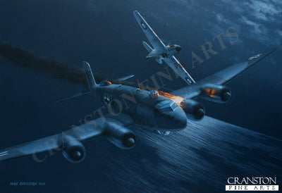 Tribute to Squadron Leader Derek Ward by Ivan Berryman. [Original Painting]