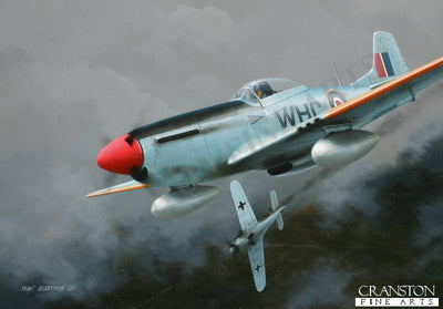 Tribute to Wing Commander Werner Christie by Ivan Berryman. [Original Painting]