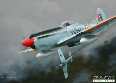 Tribute to Wing Commander Werner Christie by Ivan Berryman. [Postcard]