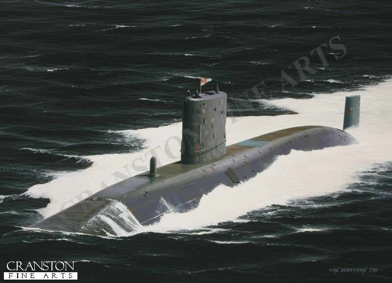 HMS Triumph by Ivan Berryman. [Postcard]