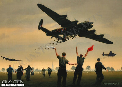 Operation Manna by Ivan Berryman. [Postcard]