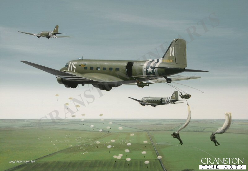 The Ubiquitous Dakota by Ivan Berryman. [Original Painting]