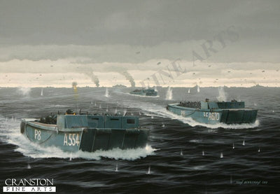 Through Hell to Omaha by Ivan Berryman. [Original Painting]