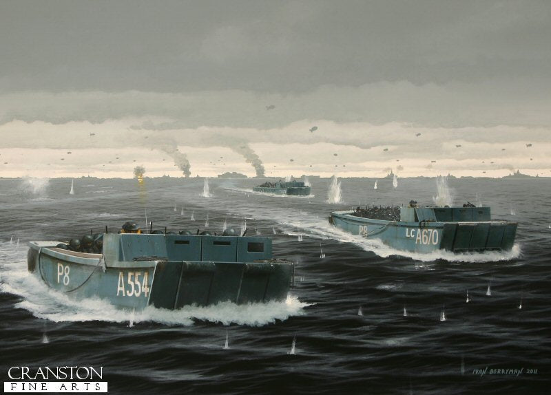 Through Hell to Omaha by Ivan Berryman. [Postcard]