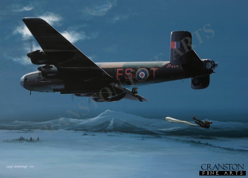SOE Drop by Ivan Berryman. [Postcard]