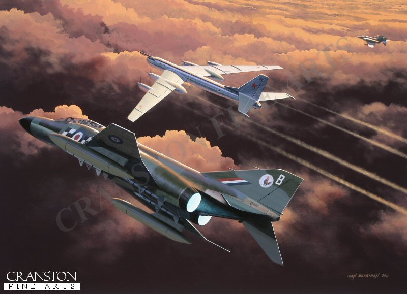 Shadowing the Bear - Tribute to No.43 Squadron by Ivan Berryman. [Postcard]