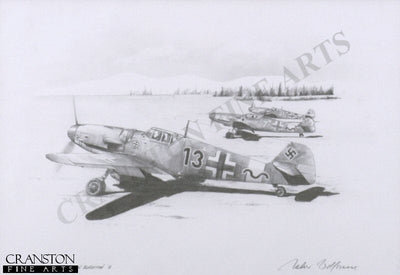Snow Warriors by Ivan Berryman. [Original Drawing]