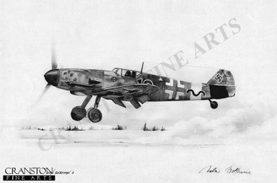 Black 13 - Gunther Rall by Ivan Berryman. [Original Drawing]