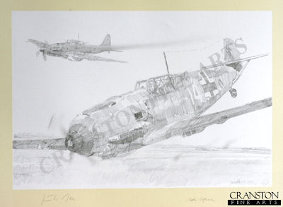 Combat over the Russian Front by Jason Askew. [Original Drawing]