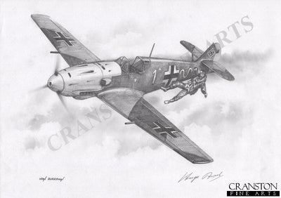 First to Fall by Ivan Berryman. [Original Drawing]