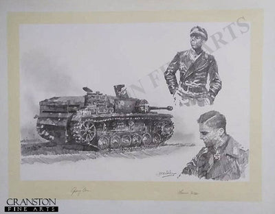 Tribute to the Stug Aces by Jason Askew. [Original Drawing]