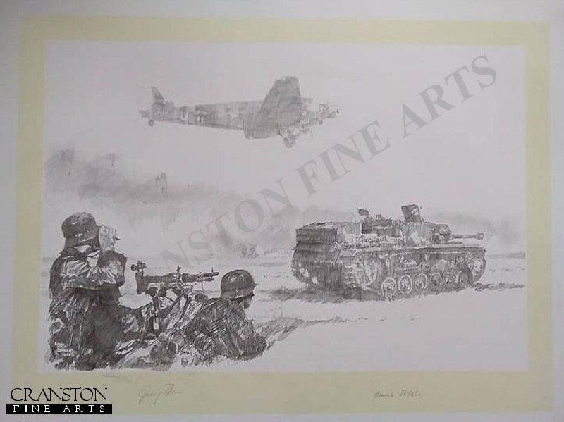 Close Support by Jason Askew. [Original Drawing]
