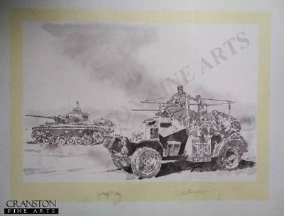Afrika Korps by Jason Askew. [Original Drawing]