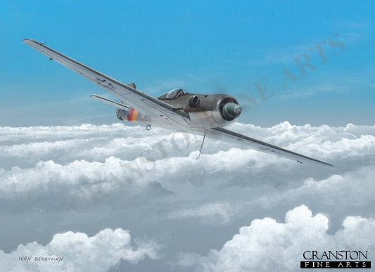 Focke-Wulf Ta.152 by Ivan Berryman. [Postcard]