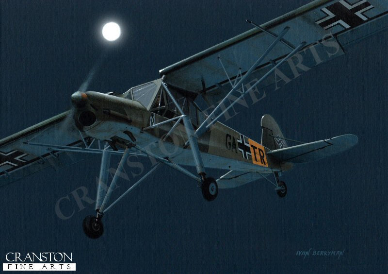 Fieseler F.156 Storch by Ivan Berryman. [Original Painting]