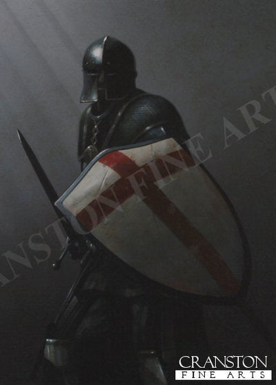 A Fear of the Knight by Ivan Berryman. [Postcard]