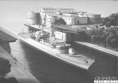 HMS Ambuscade by Ivan Berryman. [print]