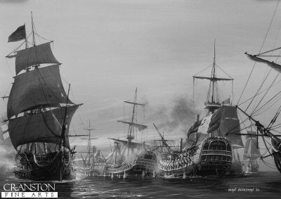 The Battle of the Nile by Ivan Berryman. (B) [print]