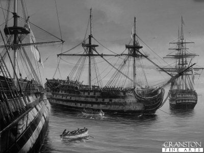 Trafalgar Aftermath by Ivan Berryman. (B) [print]