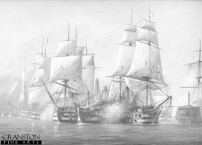 Battle of Trafalgar by Ivan Berryman. [print]