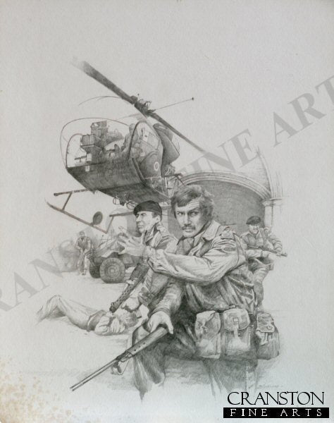 Original pencil drawing by Chris Collingwood produced on art board. [Original Drawing]