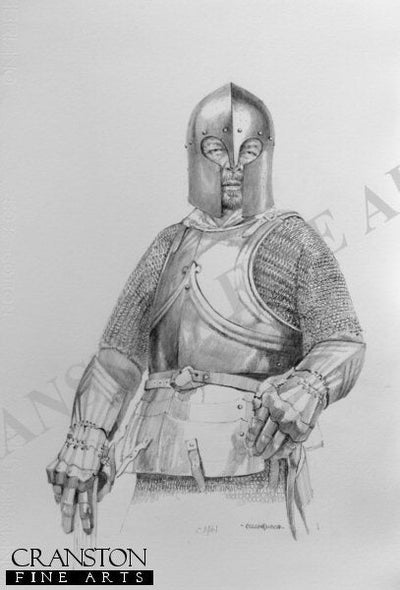 Man at Arms, 1461 by Chris Collingwood [Original Drawing]
