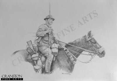 British Lancer by Chris Collingwood. [Original Drawing]