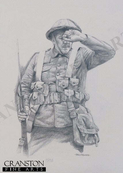 British Tommy, 1916 by Chris Collingwood. [Original Drawing]