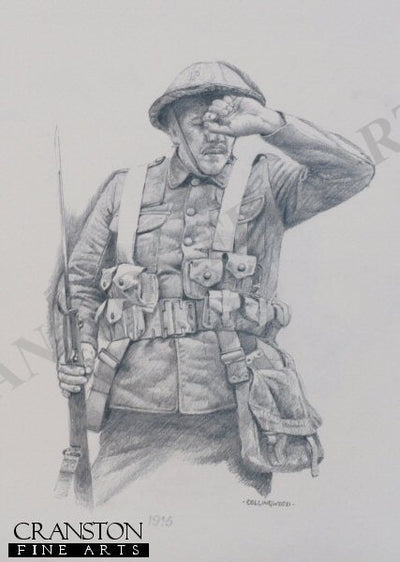 British Tommy, 1916 by Chris Collingwood. [Original Drawing]