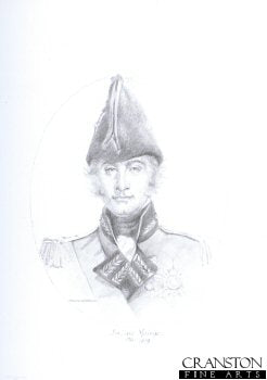 Sir John Moore 1761 - 1809 by Chris Collingwood. [Original Drawing]