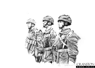 British Paratroopers 1943 by Chris Collingwood. [print]