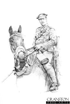 British Lancer c.1914 by Chris Collingwood. [Original Drawing]