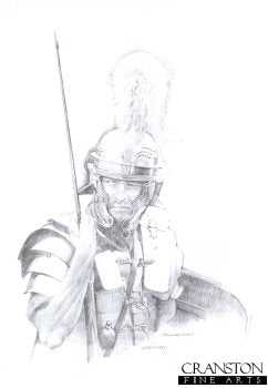 Roman Legionary by Chris Collingwood. [Original Drawing]