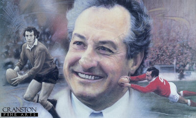 Gareth Edwards by Darren Baker. [Original Pastel]