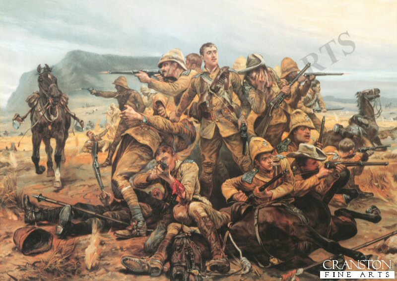 All That Was Left of Them by Richard Caton Woodville. [Postcard]