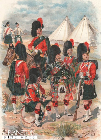 The Black Watch by Harry Payne. [Postcard]