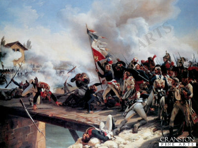 Le Bataille Du Pont D Arcole by Horace Vernet (B) [print]