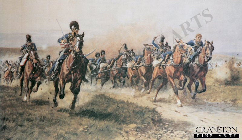 Fuentes Onoro, May 5th 1811 (Ramsays Battery of Horse Artillery) by William Barnes Wollen [Print]