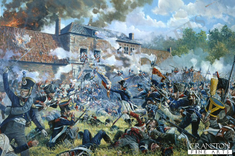 Hougoumont by Mark Churms. [Postcard]