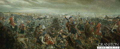 Battle of Culloden by Mark Churms. [Original Painting]