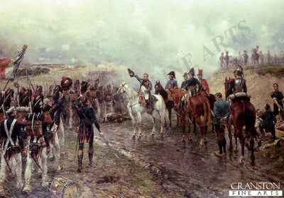 Napoleons Last Grand Attack by Ernest Crofts [Postcard]